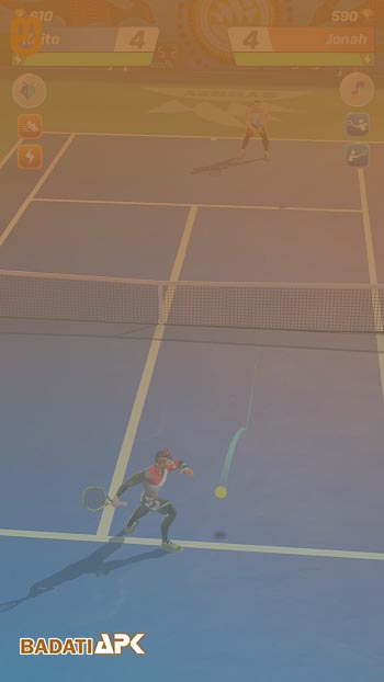 tennis clash mod apk