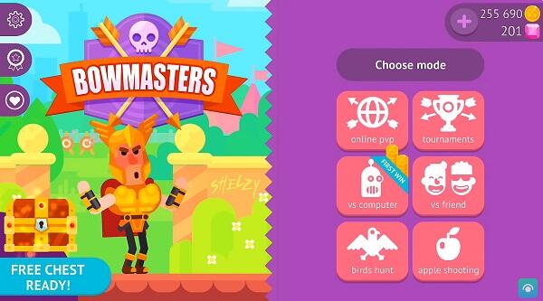 bowmasters mod apk