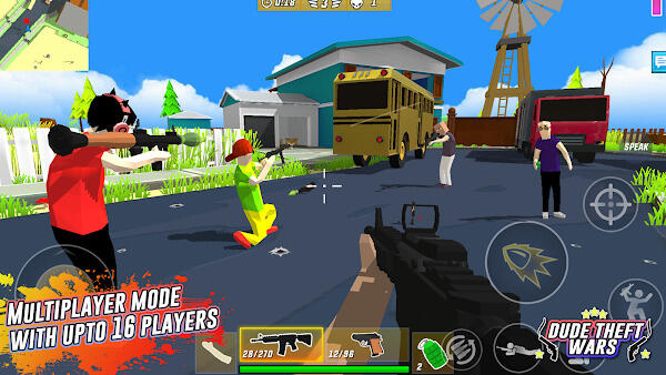 dude theft wars mod apk download