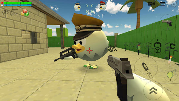 chicken gun mod apk